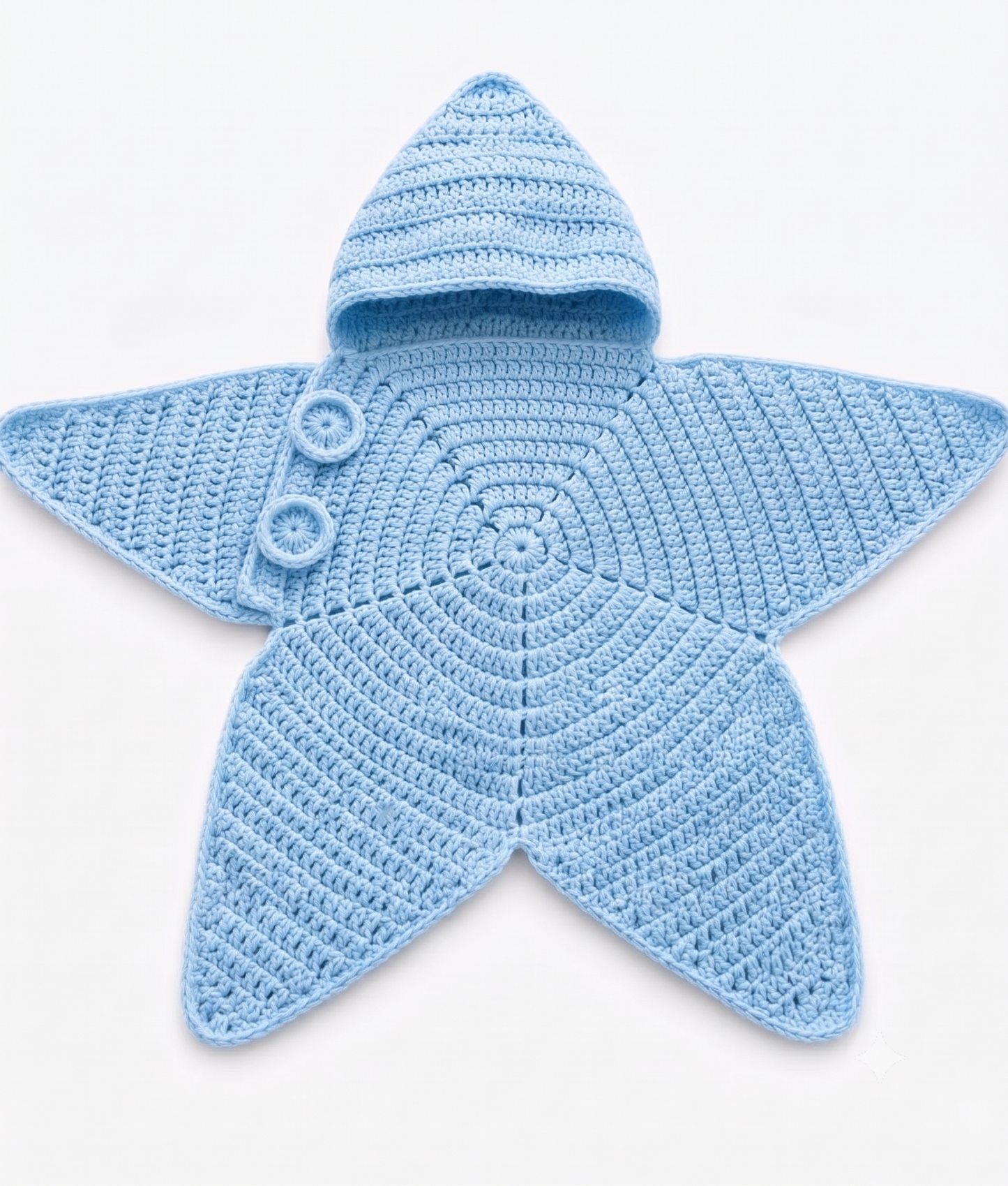 Patron Crochet 6 en 1 – Cocon Étoile Bébé