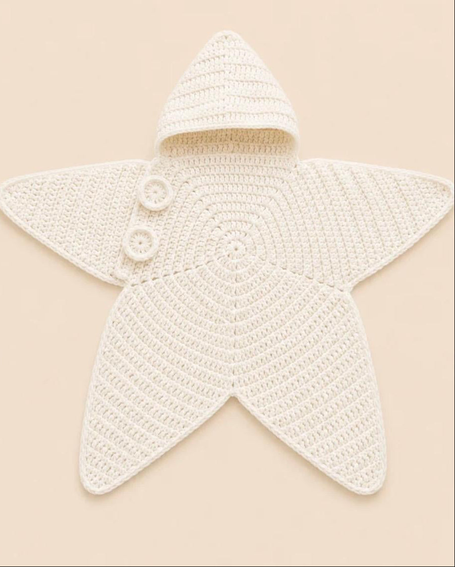 Patron Crochet 6 en 1 – Cocon Étoile Bébé