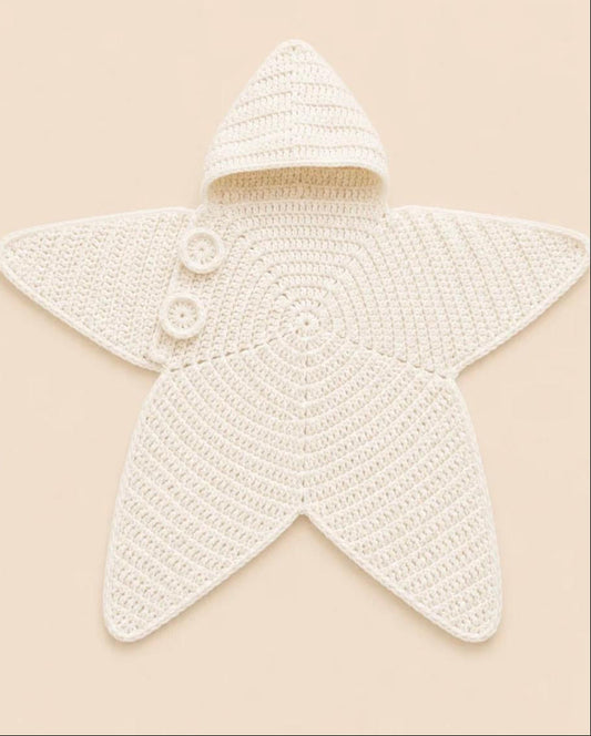 Patron Crochet 6 en 1 – Cocon Étoile Bébé