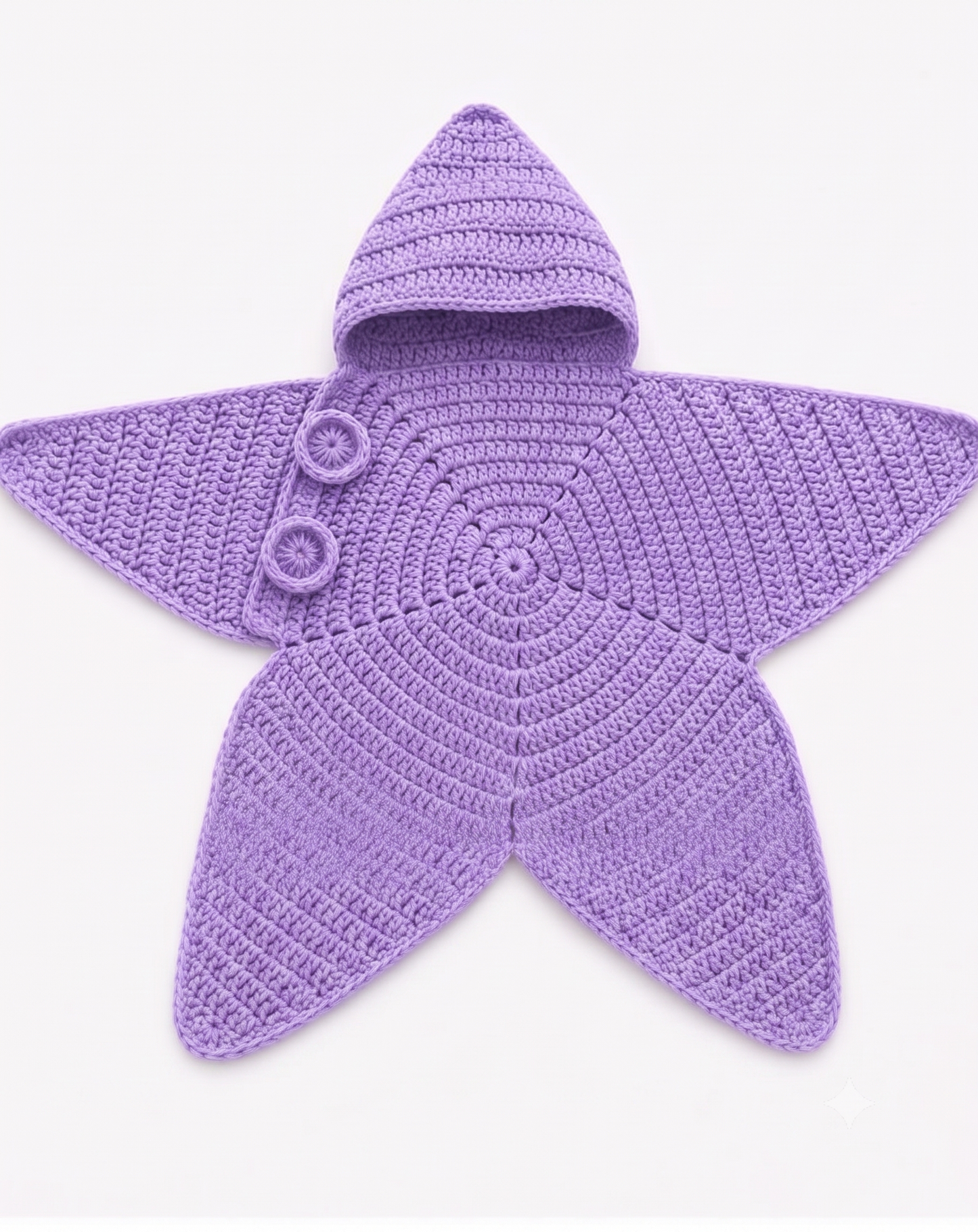 Patron Crochet 6 en 1 – Cocon Étoile Bébé